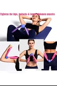 Pilates Kelebek Aleti  Kol, Bacak ve Basen Sıkılaştırıcı Vücut Şekillendirici Egzersiz Aparatı thumbnail 2