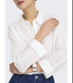 Only 15344769 Kadin Gomlek - Beyaz thumbnail 7