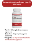 Senkavit Nattokinaz İçeren 2800 FU 60 Kapsül - 3