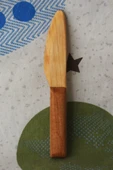PastelToys Çocuklar için Ahşap Kesme Tahtası - Ahşap Bıçak - Oyuncak  Bıçaklı Tahta Seti - 4