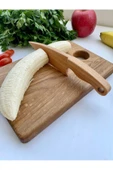 inwood Ahşap Güvenli Çocuk Kesme Tahtası Ve Tekli Bıçak seti - 5