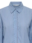 Only 15320243 Kadin Gomlek - Mavi Cizgili thumbnail 7