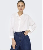 Only 15344769 Kadin Gomlek - Beyaz thumbnail 1