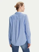Only 15320243 Kadin Gomlek - Mavi Cizgili thumbnail 5