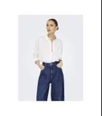 Only 15344769 Kadin Gomlek - Beyaz thumbnail 3