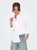 Only 15343842 Kadin Gomlek - Beyaz thumbnail 2