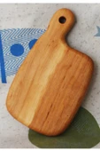 PastelToys Çocuklar için Ahşap Kesme Tahtası - Ahşap Bıçak - Oyuncak  Bıçaklı Tahta Seti - 3