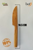 BEFGROUP Tahta Kahvaltı Seti Ahşap Bıçak 2'li Set Zeytin Ağacı Mutfak Gereçleri Kahvaltı Takımı thumbnail 7