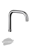 Wuvera L Boru Eviye Musluk Başlığı – Krom Kaplama, Sızdırmaz, Aç-Kapa Uyumlu KISA TİP thumbnail 3