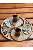 ATAwood Kahvaltı Tabağı, Ying-Yang Sunum, Kahvaltı Sunum, Kayın Ağacı Sunumluk , Doğal Ahşap, El Yapımı thumbnail 1