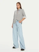 Only 15320243 Kadin Gomlek - Yesil Cizgili thumbnail 2