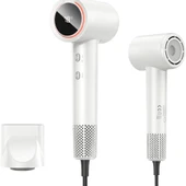 Dijital Ekranlı Saç Kurutma Makinesi 1600W Güçlü 3 Hız ve 4 Sıcaklık Ayarı LED Ambient Işık - 1