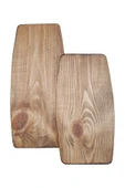 websunday Doğal 2'li Ahşap Kesme Tahtası thumbnail 3