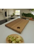 ea elizi ahşap Et kesme tahtası %100 ahşap kesme tahtası ekmek tahtası thumbnail 3
