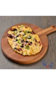 Ahşap Pizza Sunum Tahtası- 28 Cm - Malzeme: Marka: Diğer Materyal: thumbnail 3
