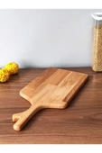beysahome Dal Ahşap Kesme Tahtası, Sunum Tahtası, Ahşap Servis Tabağı, Ahşap Peynir Tabağı, Kayın Ağacı - 3