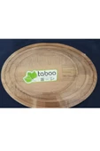 Taboo By Sinbo Tab-8182 Oval Kesme Sunum Tahtası 3'lü Set %10 Doğal 15 Mm - 6