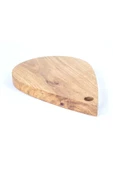 OPPİPO Damla Model Şarküteri Ve Peynir Sunum Tepsisi - El Yapımı, Doğal Ağaç - 2