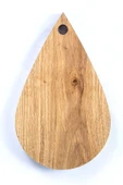 OPPİPO Damla Model Şarküteri Ve Peynir Sunum Tepsisi - El Yapımı, Doğal Ağaç - 4