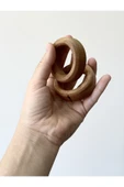DECORİUM WOOD Ahşap Peçete Yüzüğü Halka 6'lı - 6