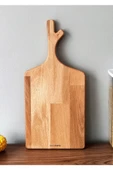 beysahome Dal Ahşap Kesme Tahtası, Sunum Tahtası, Ahşap Servis Tabağı, Ahşap Peynir Tabağı, Kayın Ağacı - 1