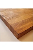 woodhub 30 x 40 Ahşap Tezgah Üstü Kesme Tahtası - Et Kesme Tahtası- Trend Kesme Tahtası - Doğrama Tahtası A - 3