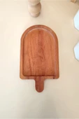 Mobawood Ahşap Dondurma Şeklinde Sunum Tahtası, Ikramlık thumbnail 2