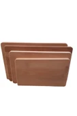 sdf kereste Kayın Ahşap Et Kesme Tahtası , El Yapımı Et Kesme Tahtası 45cm*25cm*2,2cm thumbnail 1