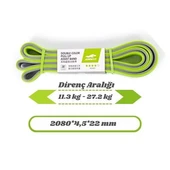 JOINFIT Direnç Lastiği ve Egzersiz Bandı Yeşil-Gri Medium - 2