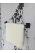 Egem Home Yapışkanlı Siyah Kare Uzun Havluluk thumbnail 2