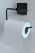 Egem Home Yapışkanlı Siyah Rulo Havluluk Peçetelik Wc Kağıtlık Banyo Mutfak Pratik 2'li Set - 2