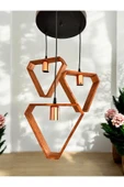 RMD SHOP Luna Ahşap Sarkıt Avize - 3