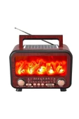Everton Rt-754 Bluetooth Fm-Usb-Tf-Aux Şarjlı Nostaljik Radyo - 1