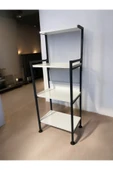 RMD SHOP Oscar Mutfak Standı Kahve Köşesi Mikrodalga Fırın Rafı - 4