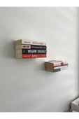 RMD SHOP Sihirli Kitaplık-gizli Kitap Tutucu Raf-metal Kitaplık - 8