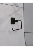 Egem Home Kare Yapışkanlı Açık Tuvalet Kağıtlık Askısı Wc Kağıtlık thumbnail 3