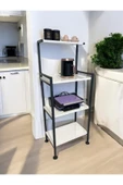 RMD SHOP Oscar Mutfak Standı Kahve Köşesi Mikrodalga Fırın Rafı - 7