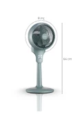 8 inch 360 Derece Salınımlı Uzaktan Kumandalı Dokunmatik Ekran 64 cm Zaman Ayarlı Ayaklı Vantilatör - 3