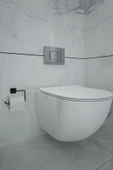 Egem Home Yapışkanlı Siyah Kare Açık Tuvalet Kağıtlık Wc Kağıtlık thumbnail 1