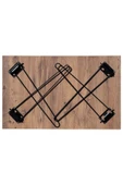 RMD SHOP Katlanır Metal Ayaklı Piknik Sehpası-orta Sehpa - 7