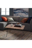 RMD SHOP Katlanır Metal Ayaklı Piknik Sehpası-orta Sehpa - 2