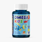 Senkavit Omega 3 For Kids Portakal Aromalı 120Li Softjel - 1