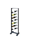 RMD SHOP Metal Şaraplık Rafı, 7 Li Şaraplık - 4