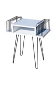 RMD SHOP Dekoratif Plak Ve Pikap Sehpası Metal Ayaklı - 5