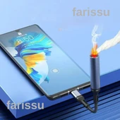 USB-C Şarj Portlu, Üfleyerek Çalışan Elektrikli Çakmak (Sadece Çin Menşeli Type-C Cihazlar İçin) - 1