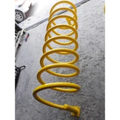 10 lu Bisiklet Park Yeri Bisiklet Parkı Park Alanı Demiri İmalatı Üretimi 10'lu 150x50x70 cm Sarı - 3