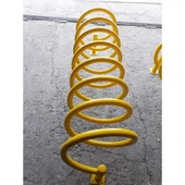 10 lu Bisiklet Park Yeri Bisiklet Parkı Park Alanı Demiri İmalatı Üretimi 10'lu 150x50x70 cm Sarı - 5