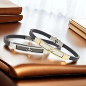 Çapa Desenli Çelik Bileklik 3183SCB002 thumbnail 3