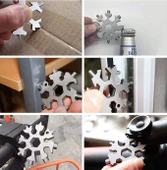 Kar Tanesi Çok Amaçlı Anahtarlık Açacak thumbnail 4