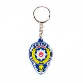 Polis Rozet Silikon Anahtarlık - 1